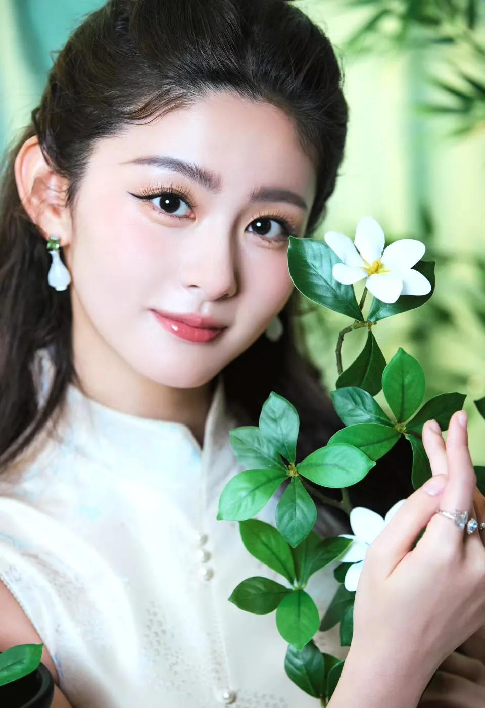 赵晴旗袍写真分享，优雅美丽，温柔迷人旗袍古韵写真旗袍装写真汉服旗袍写真旗袍