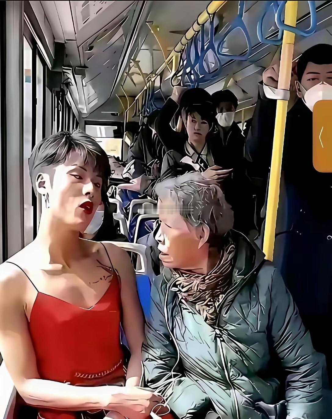 两人对望一眼，全车人都懵了