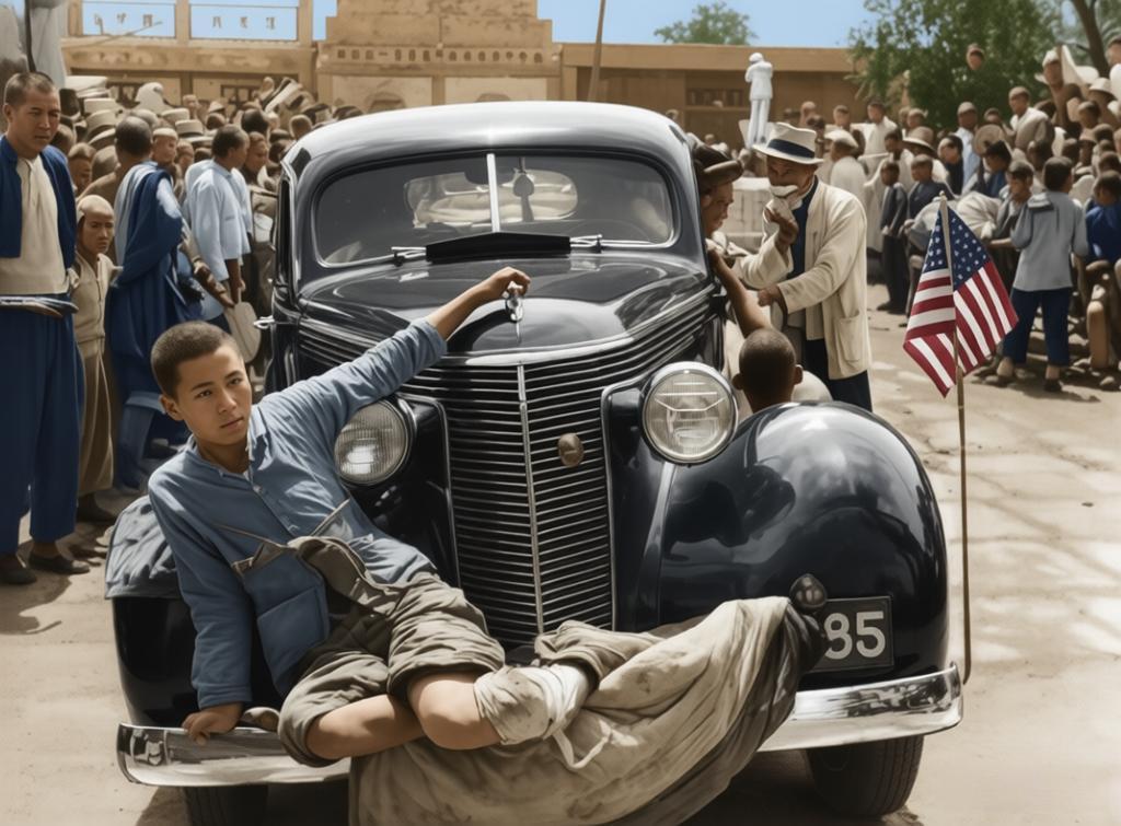 这张刊登于1937年8月28日英国《伦敦新闻画报》的照片，记录了“七七事变”北平