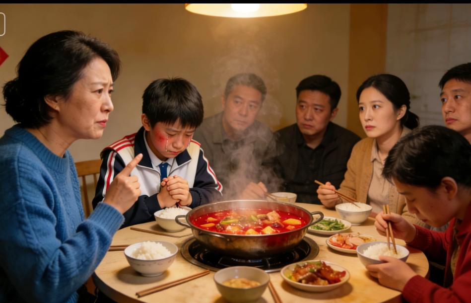 表哥当着一屋子亲戚的面说我儿子笨，我没发火，只淡淡回了一句话，他脸瞬间红到了脖子