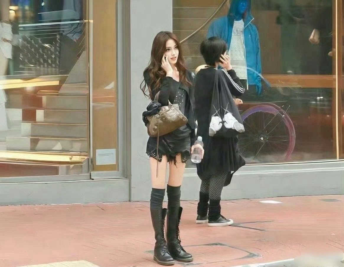 素人时期的Angelababy，我是星探我也第一个发现她🙊​​​