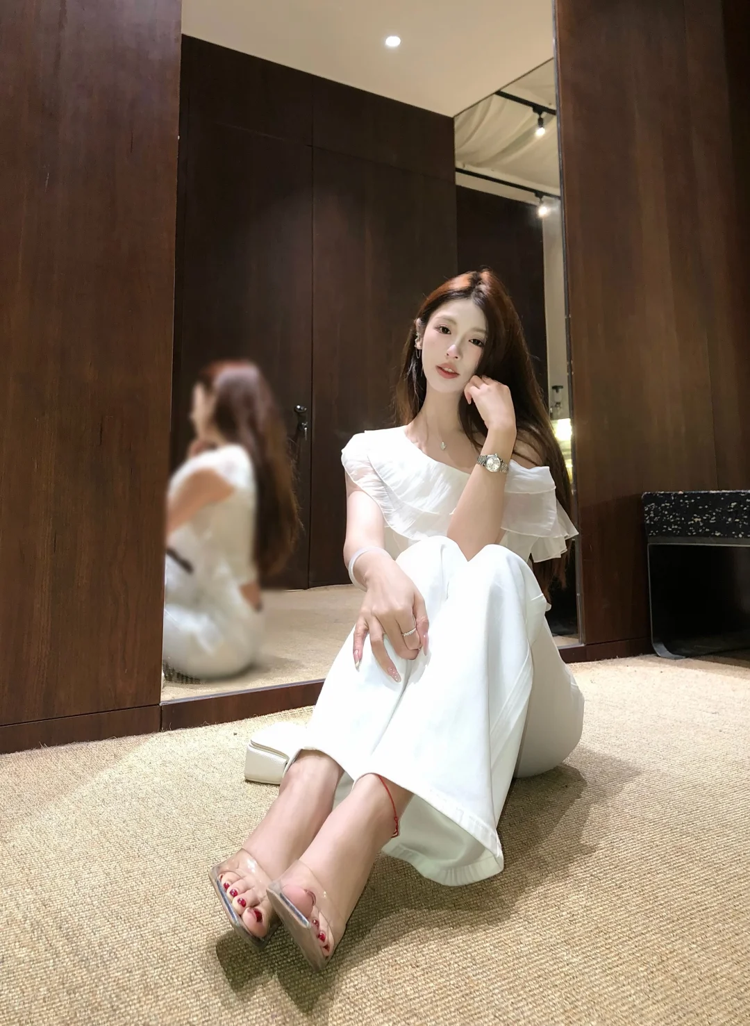 美到犯规的甜妹穿搭！🤍