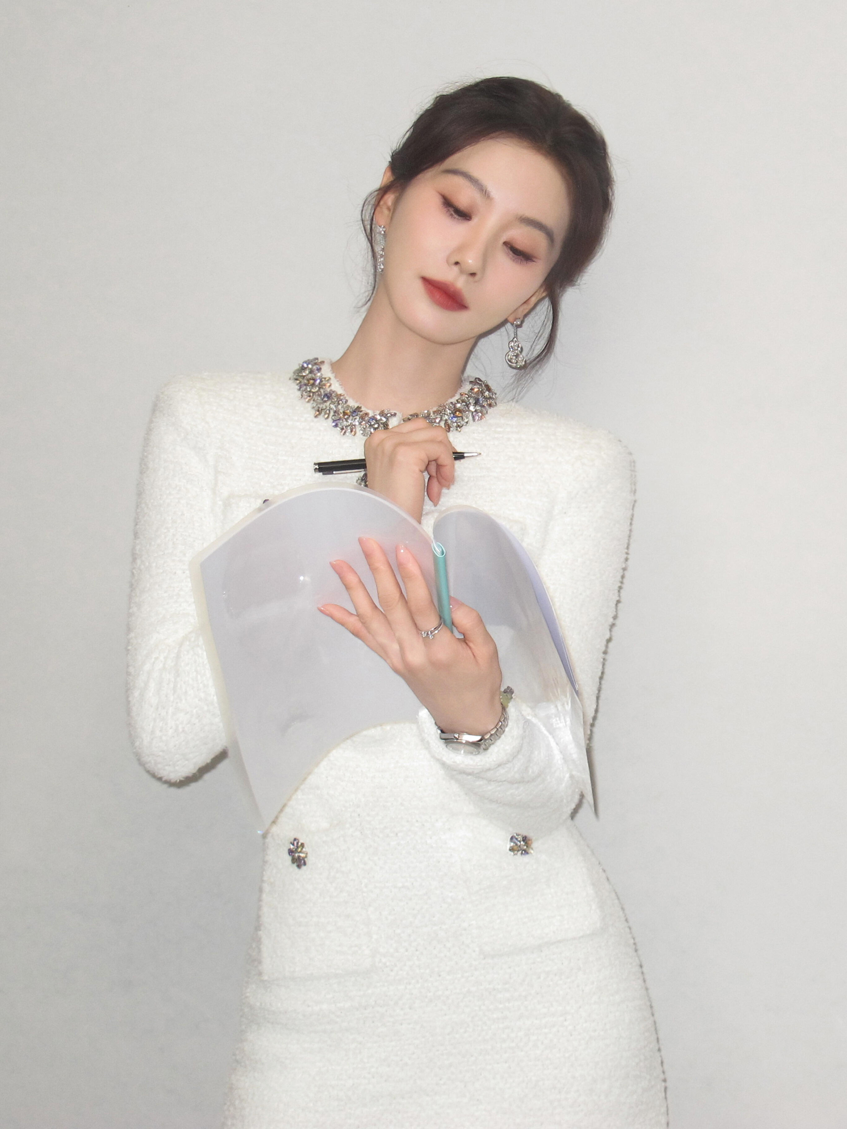 谁能拒绝白裙优雅的刘诗诗