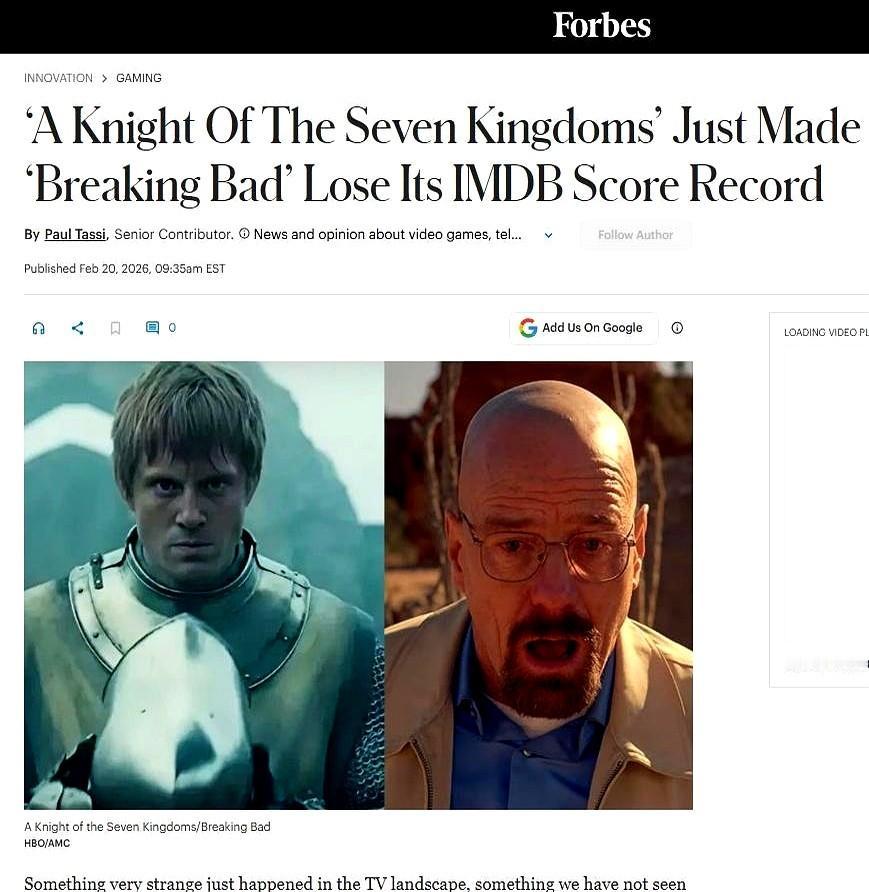 谁能想到，霸榜IMDb近13年的神剧《绝命毒师》，那个唯一的满分10.0单集，说