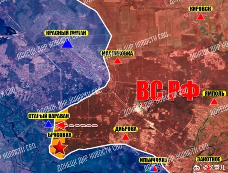 俄罗斯军队解放了顿涅茨克共和国的布鲁索夫卡,国防部说。在红利曼方向,俄罗斯军队彻