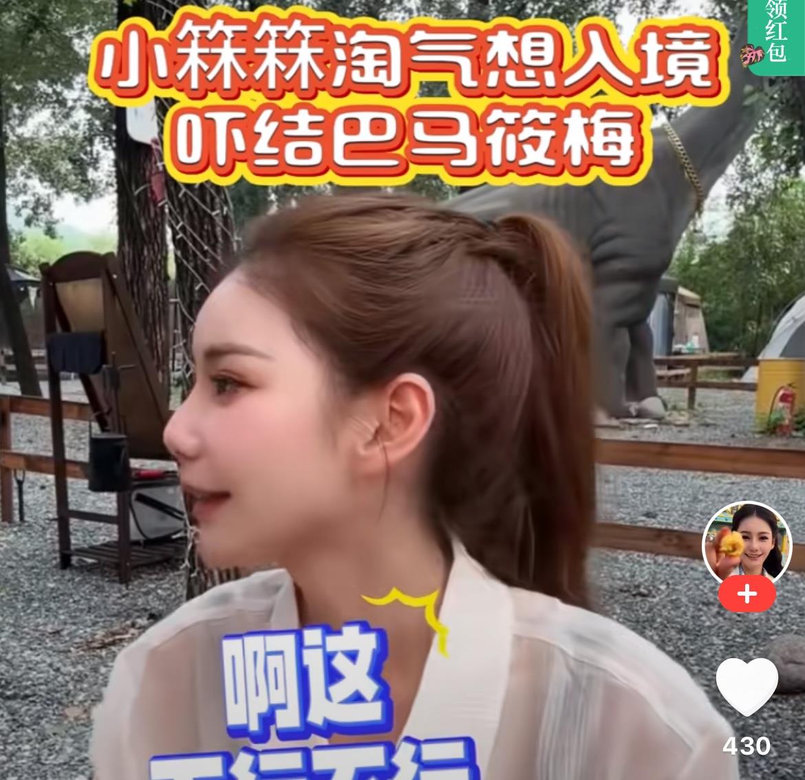 汪小菲儿子小菻箖又嚷着要出镜，可把马筱梅吓坏了，前一秒还在沉浸式介绍商品，下一秒