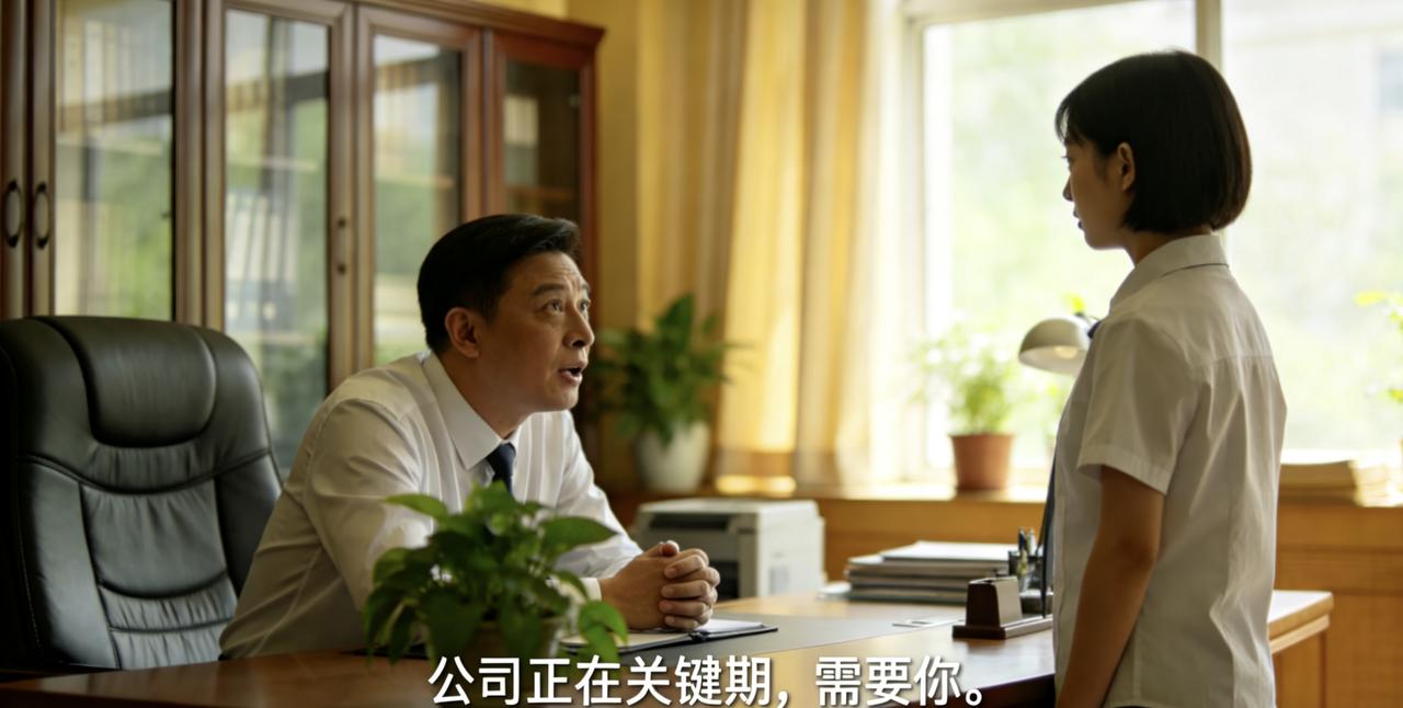 小周提了离职，领导挽留了三次，每次都很真诚。第一次说：“你是我最看重的骨干。”