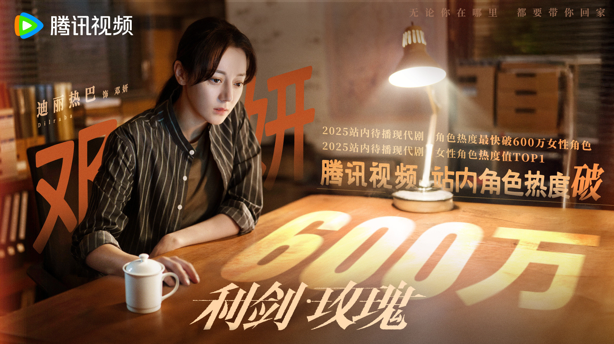 热巴代言推动《利剑玫瑰》云包场，别具意义。她为角色学专业知识，力求真实。云包场让