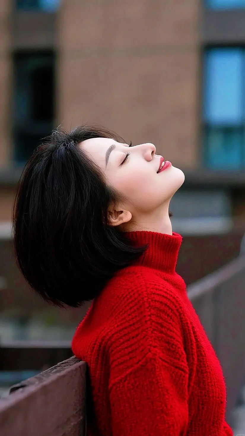 AI暖红氛围感写真 ai创作 玩法达人伙伴计划广告分成