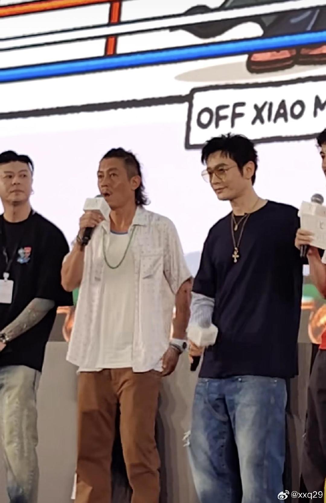 48岁黄晓明同框46岁陈冠希，一个清爽一个邋遢，年轻时帅的反而老了拉胯？​