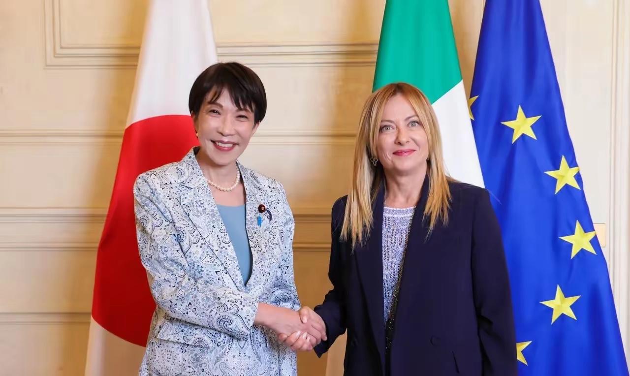 6月15日高市早苗兴冲冲跑趟意大利，结果碰了个软钉子！满心盼着梅洛尼就中日关