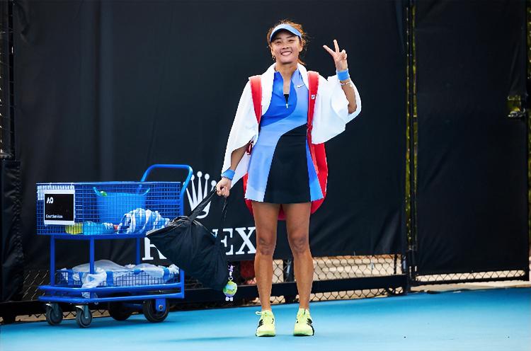 192分钟🔥袁巴磨悦！！磨倒谢里芙！！在刚结束的这场查尔斯顿女单首轮比赛