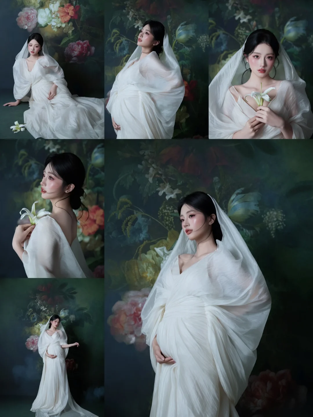 济南女摄你礼貌吗❗️怎么把孕照拍成油画了