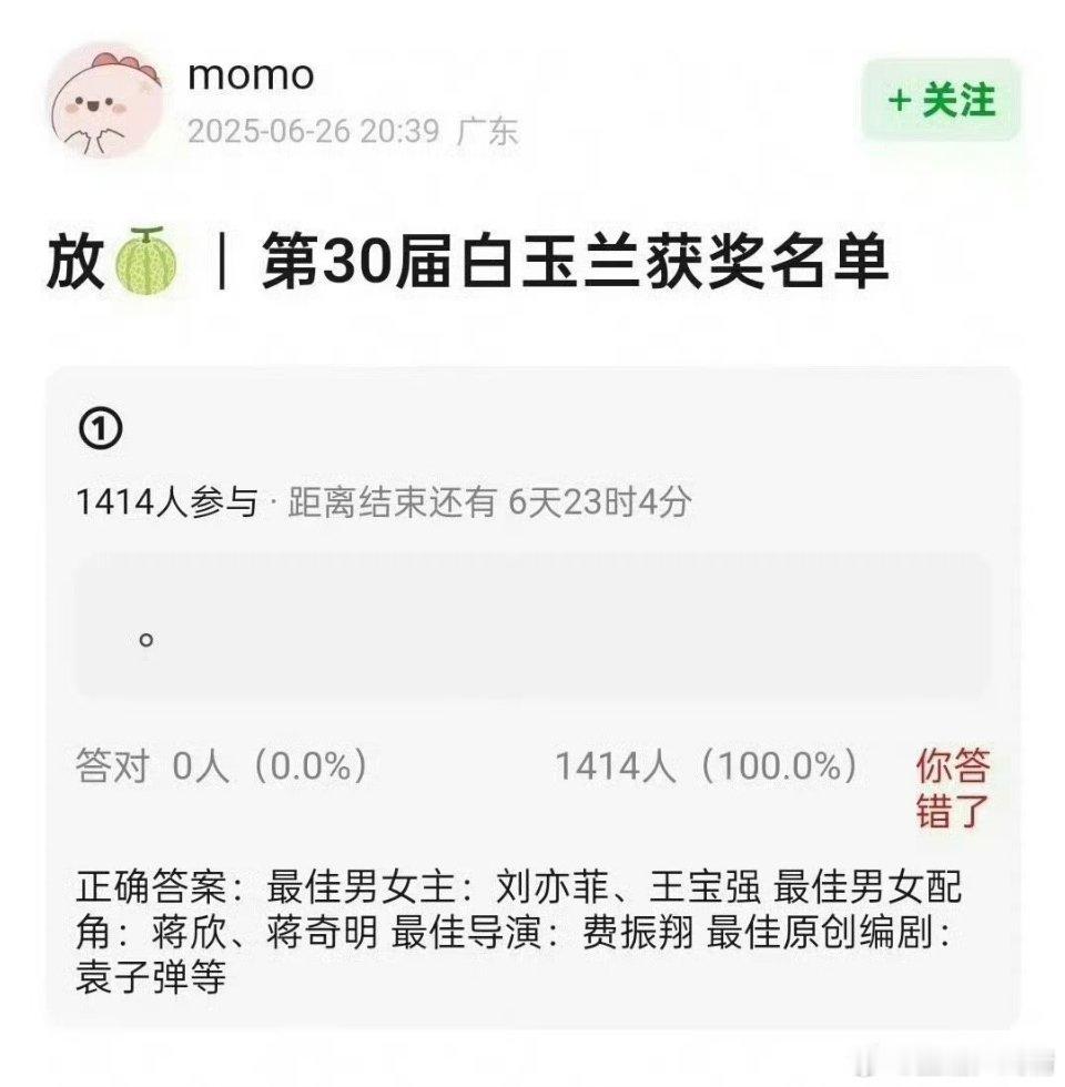 白玉兰预测先吃瓜，等今晚开奖​​​