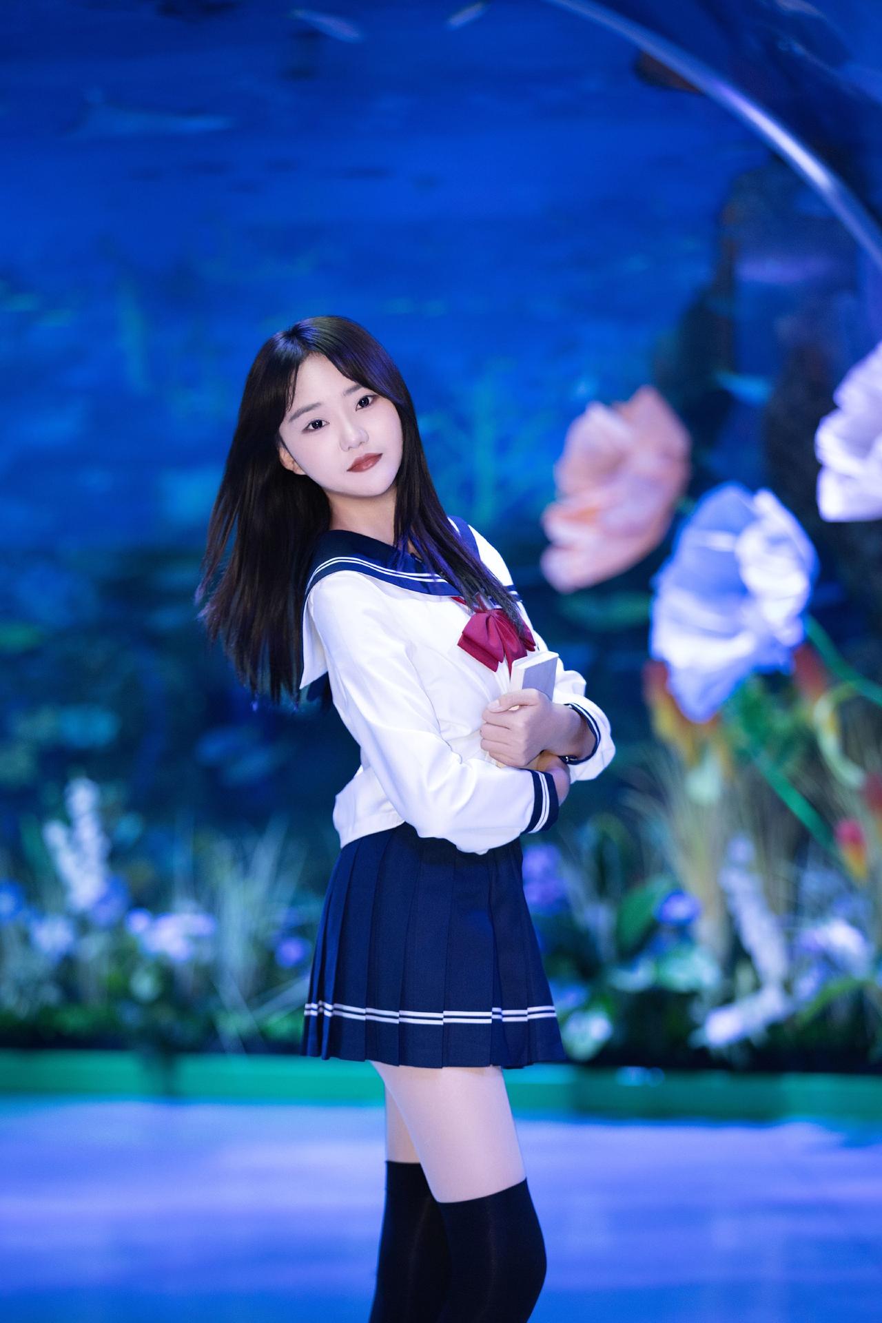 长沙约拍-湘江海洋王国&水手服设备：CanonEOSR62长沙约拍长沙