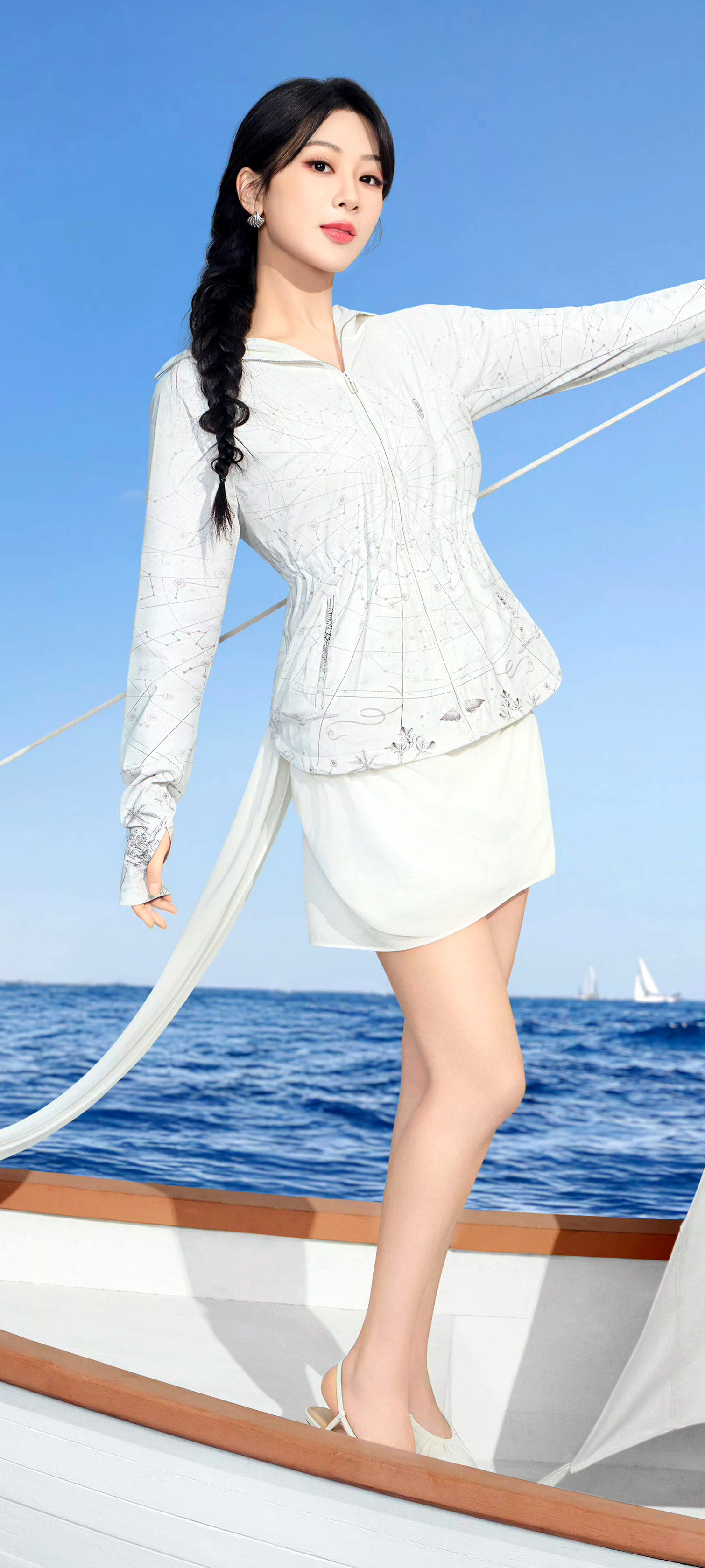 杨紫夏日穿搭🤩🤩🤩防晒美女穿搭​​​