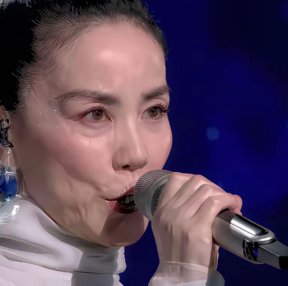 每次看王菲都是远远的看只觉得她瘦，气质还是不错她也会穿衣服，看不出她的年龄！