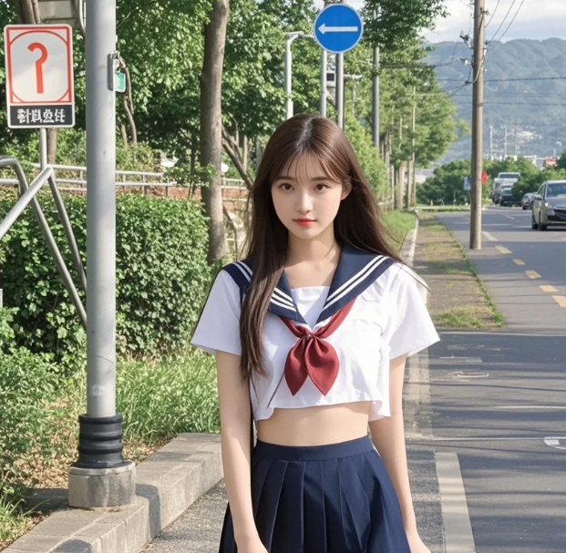 纯欲系制服女神这腰臀比也太让人羡慕