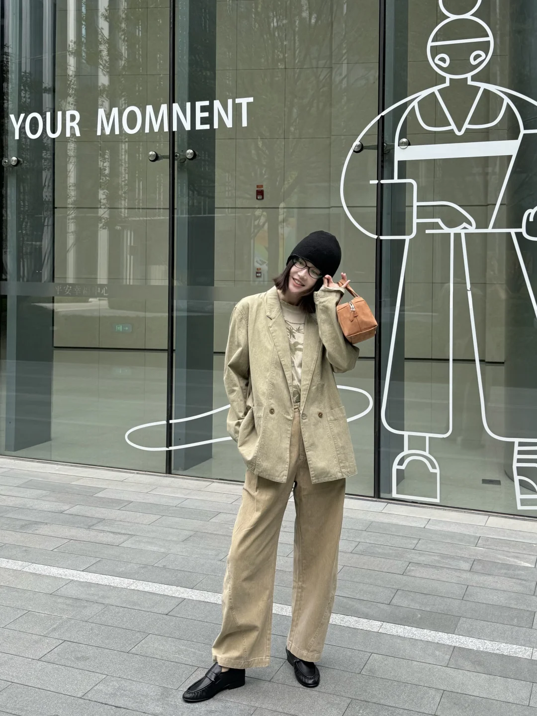 OOTD 把工装西服穿进秋天🍂