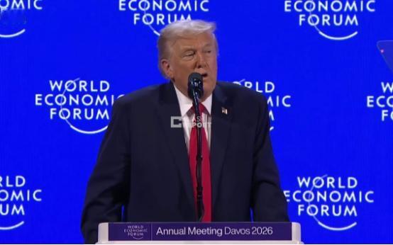 特朗普刚刚在达沃斯论坛上又胡说八道了。特朗普表示：“我注意到的一点是，一个国家拥