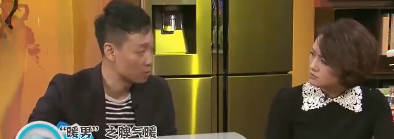 演员辛柏青说：我和媛媛吵架总是说不过她，有一次我急了，特别想发泄怎么办？就砸东西
