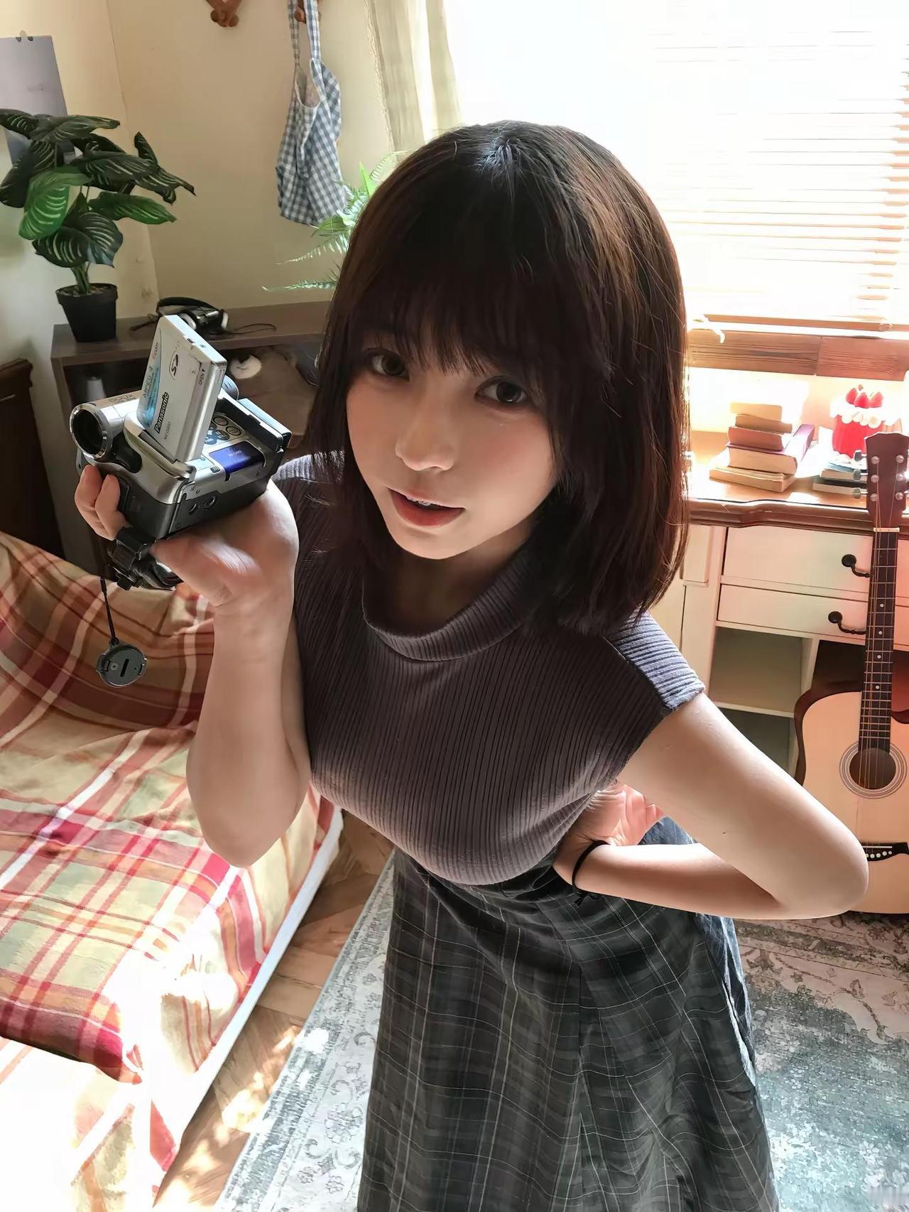 我们都活得柔软一点吧。日系短发清楚系