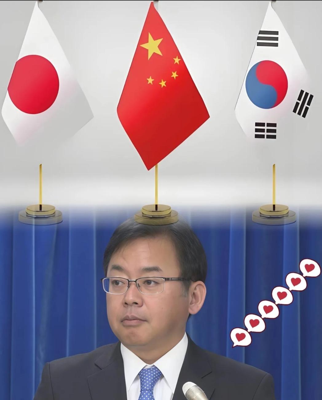 本以为陷入冰点的中日关系，最近被一条快讯激起了涟漪。日本方面宣布，中日韩三国卫生