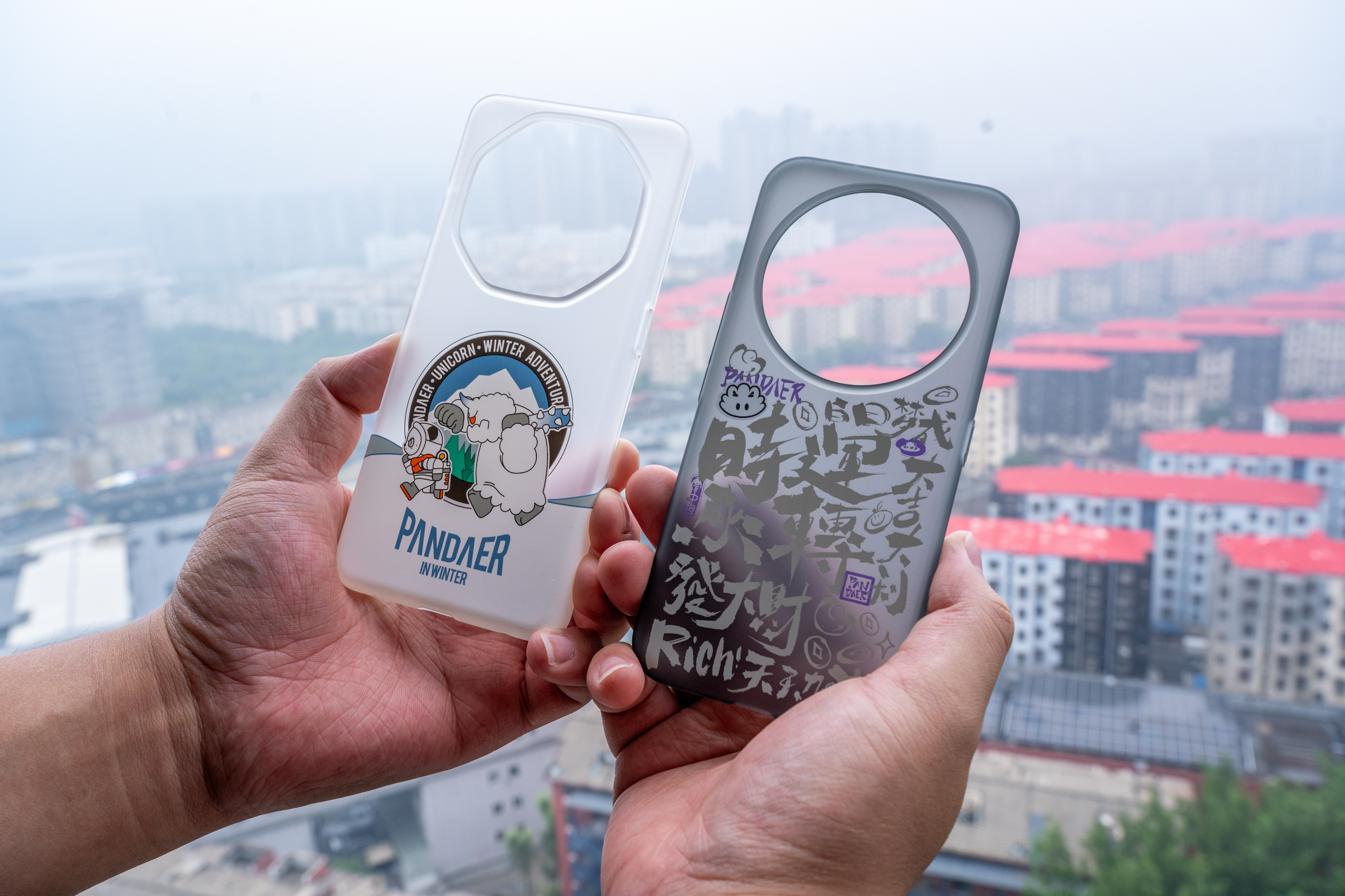 给我的魅族Note16系列，配上了PANDAER的手机壳，高端味就来了[哆啦