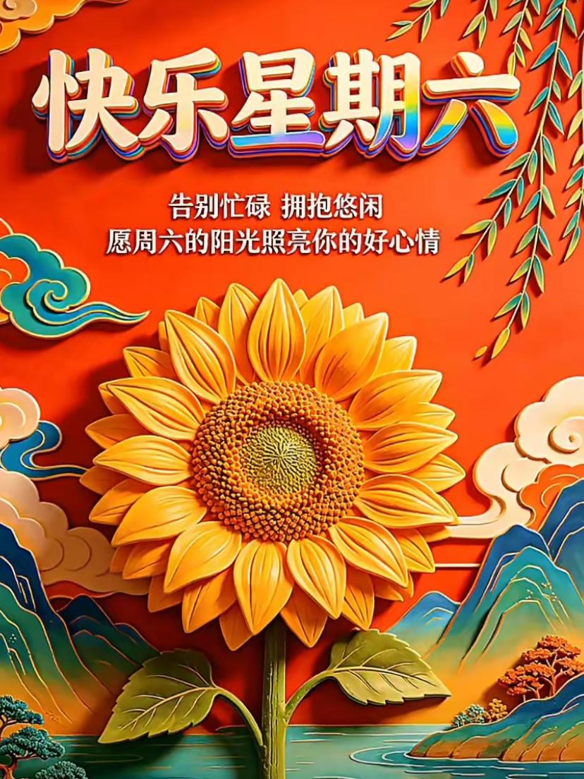 5/9.周六浅夏山河秀.慈恩暖心间🌺☘️🌷清风浅浅入初夏，晨光安暖