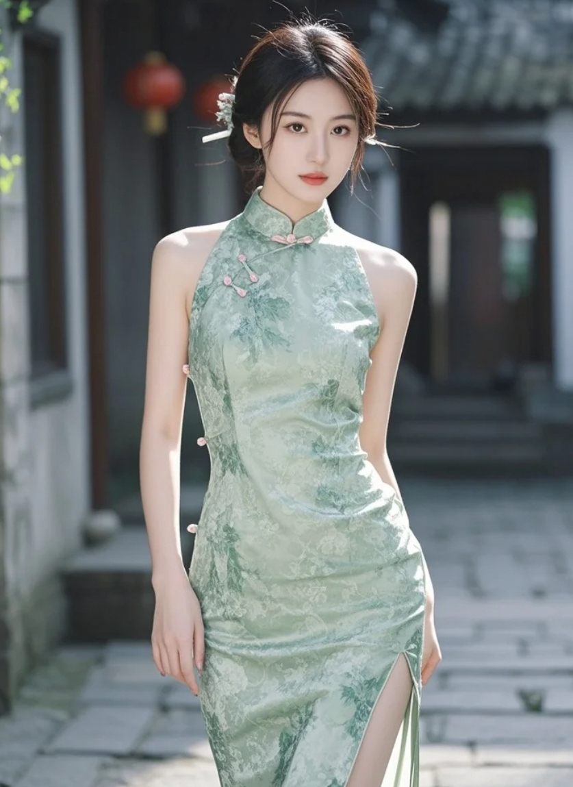 一袭旗袍，尽显东方女性之美