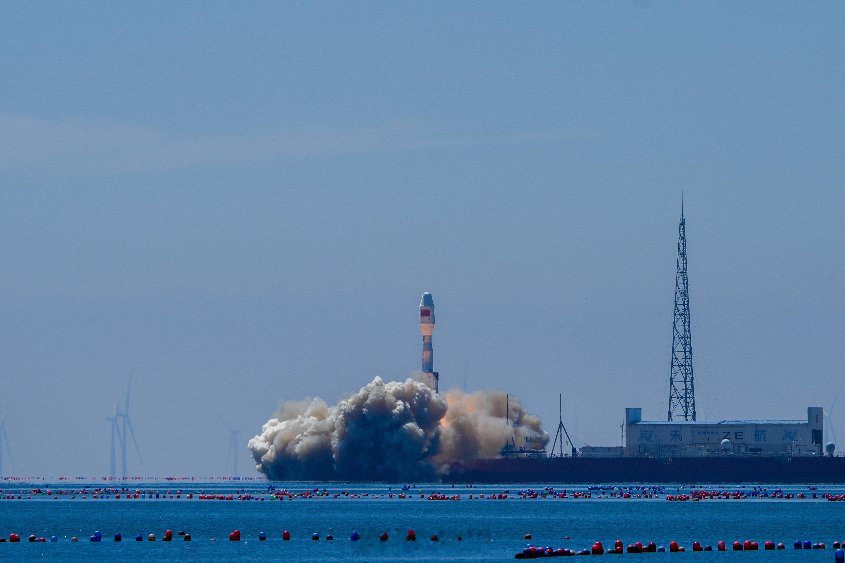 【我国成功发射东方慧眼高光谱01、02星】北京时间2026年8月5日10时38分