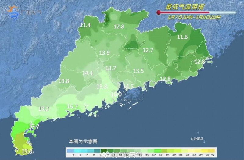 广东迎晴朗周末，弱冷空气下周来袭！昼夜温差大，注意防寒保暖