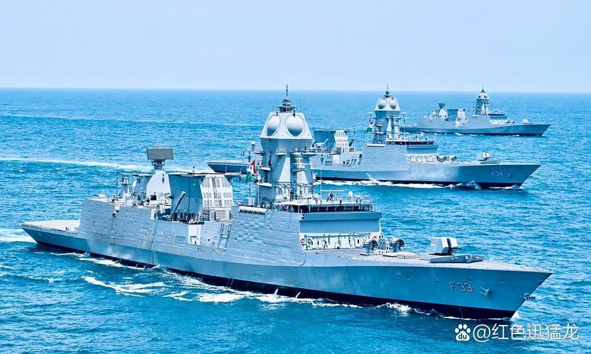 六舰突入中东海域，西方沉默不语，印度底气从何而来？6艘战舰挺进中东！印度用行