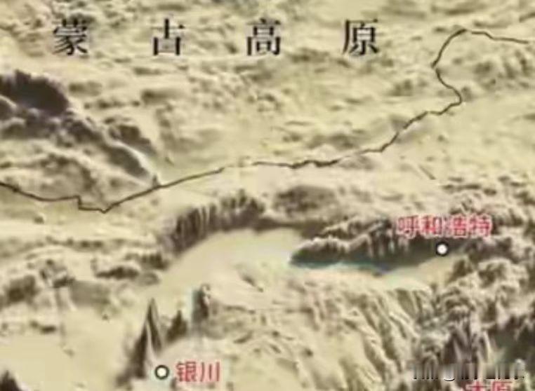 阴山山脉从东到西绵延1200公里。它是由几座首尾相连的山构成。从西往东有狼山色尔