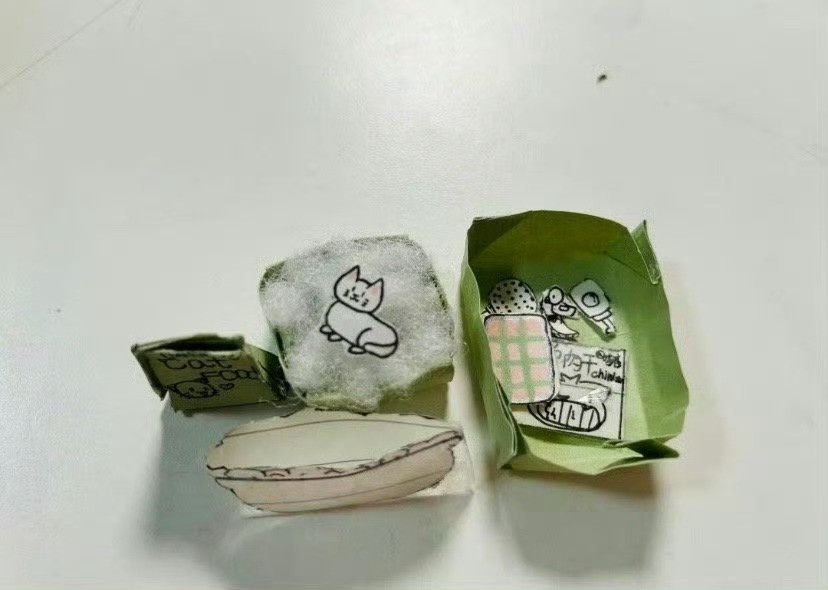 女儿在学校做手工，要批评吗？