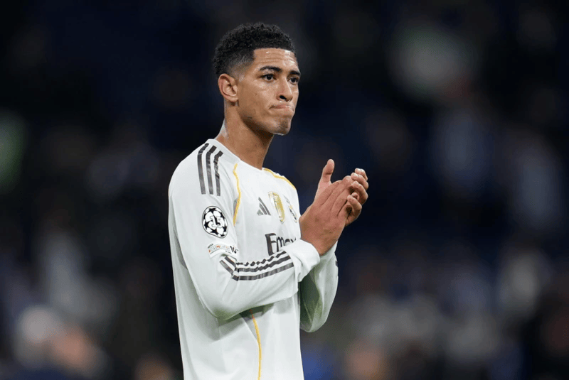 贝林厄姆: 皇马球员仍然百分百支持阿隆索, 我和他关系不错