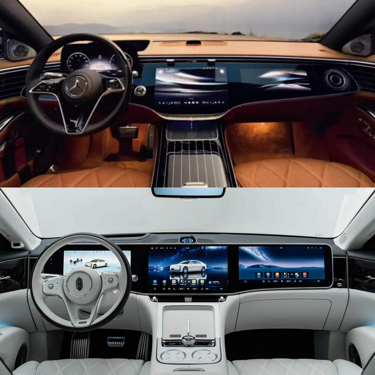 迈巴赫S对比尊界S800，谁能更胜一筹？近日，改款的迈巴赫S级正式发布，外观、