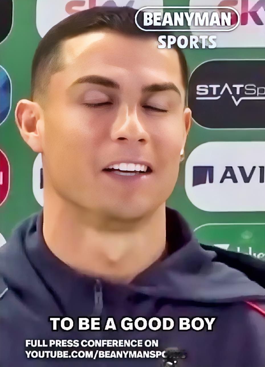 C罗这有点言不由衷啊！对阵爱尔兰的比赛之前接受采访时，C罗还信誓旦旦的表示：我