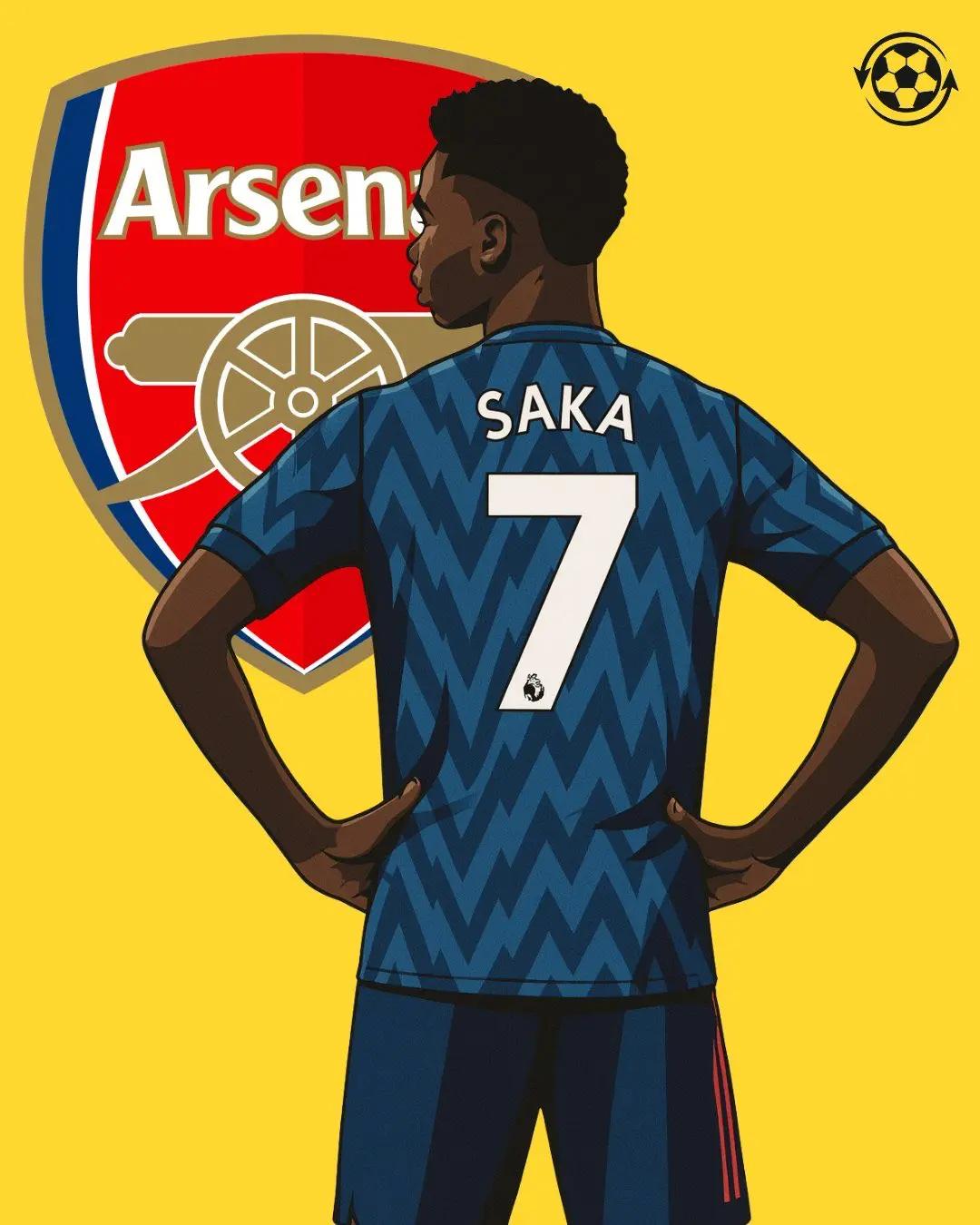 欧洲转会新闻汇总!★枪手基石!阿森纳即将与边锋萨卡完成续约,预计他将成为俱乐