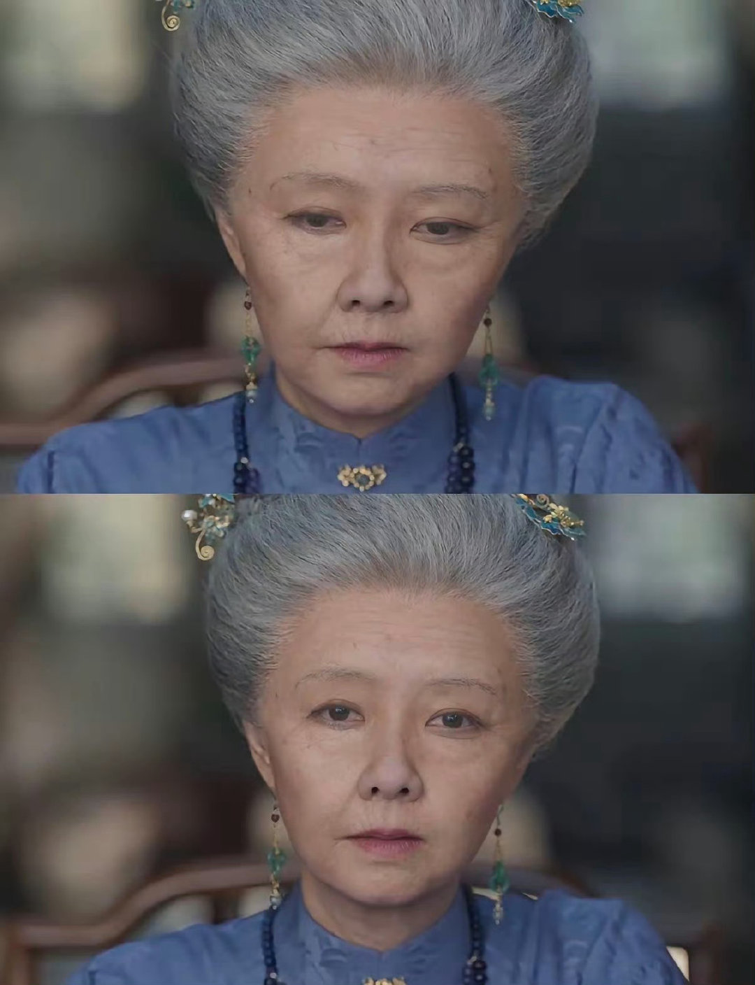 兰香如故里面的老年妆好真啊​