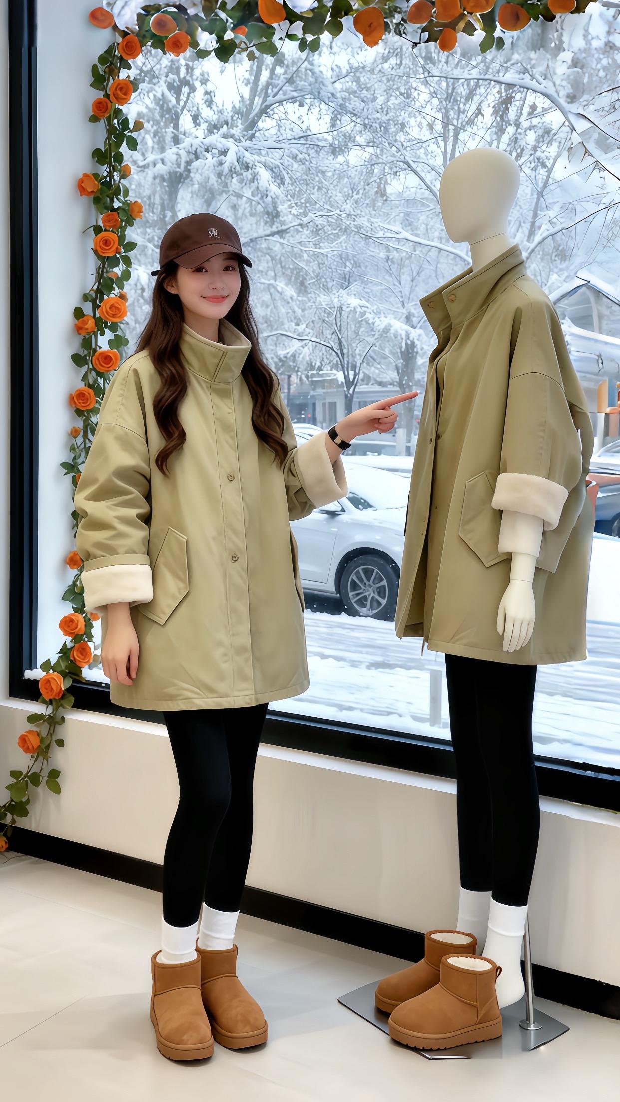 一键入冬穿搭 秋冬穿搭实用主义 时尚又保暖的冬装测评 好喜欢简单干净的...