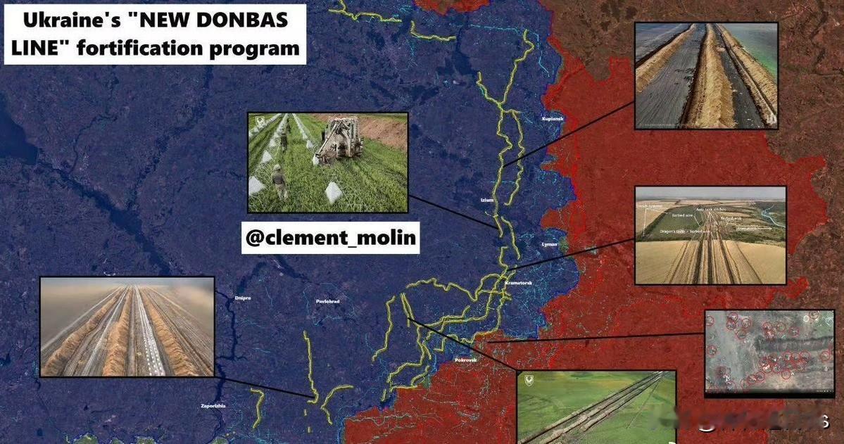 2025年，乌克兰的防御工事和设防区域的布局阻碍了俄军在特定区域的推进。俄军在2