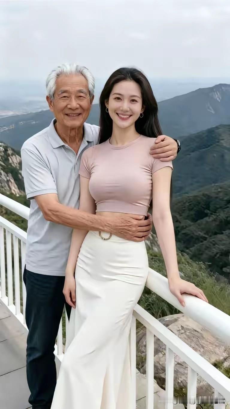 [大笑][大笑][大笑]爷孙恋!有钱人的世界，你懂多少？？？？？？？？老牛吃嫩草