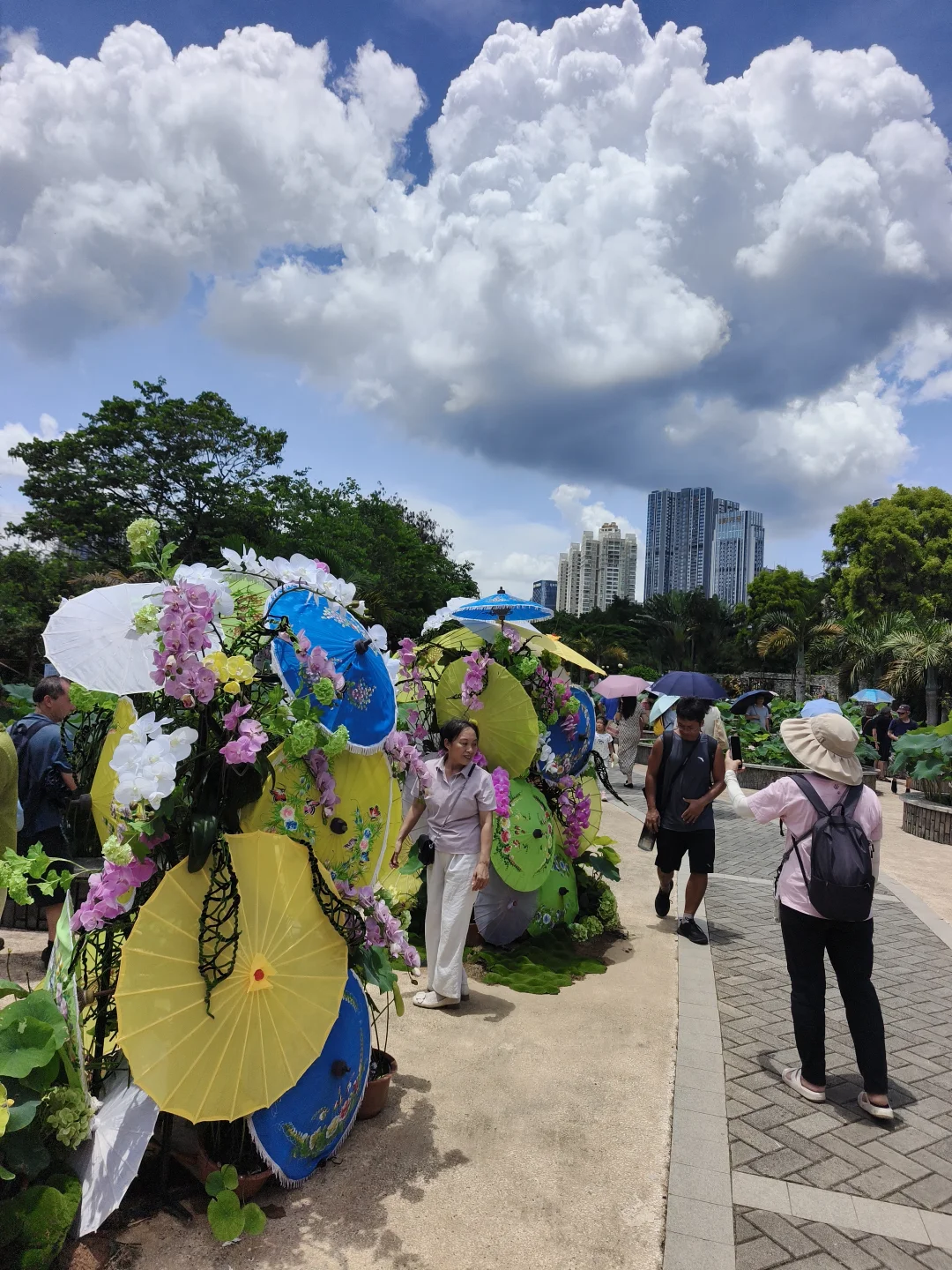 深圳洪湖公园，来蒸桑拿啦！