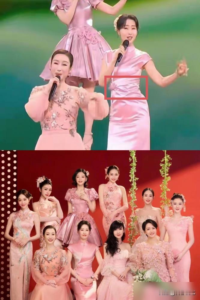 50岁的刘敏涛，在春晚那个“照妖镜”下，给39岁的姜妍，好好上了一课。别信那