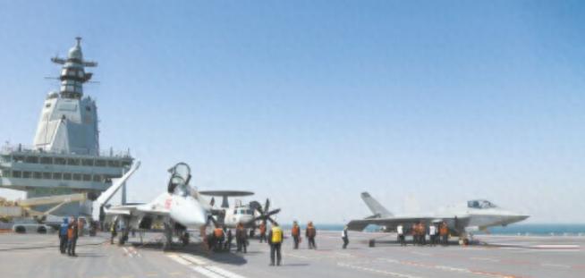 这就是中国速度！前脚刚为福建舰的电磁弹射欢呼，后脚第二艘巨舰的“电弹”也亮出来了