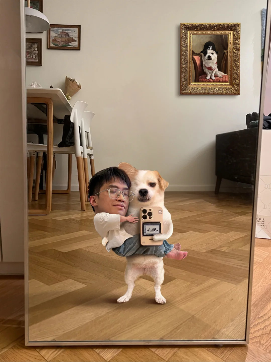 动物奇遇记动物奇趣谁懂啊！和狗子互换身体后，它天天整活！今天骑我头上当kin