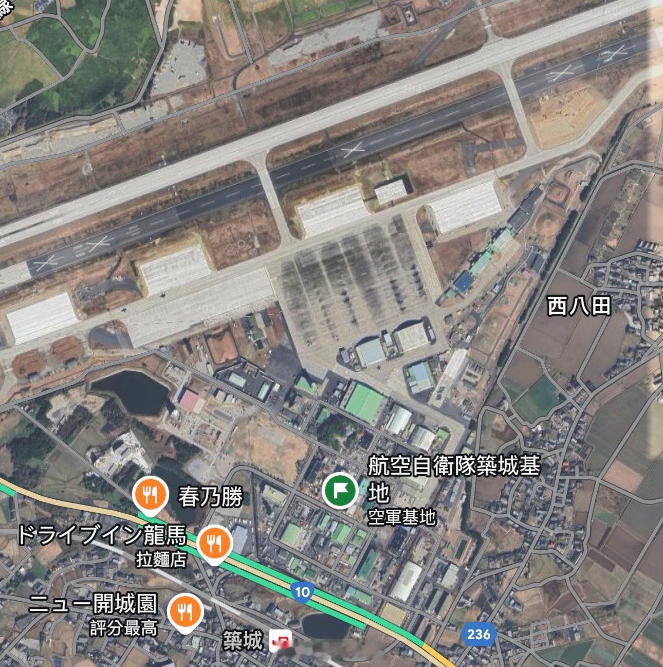 35B去筑城训练，看了眼筑城机场，边上这个名字韩国人听见了咋办​​​