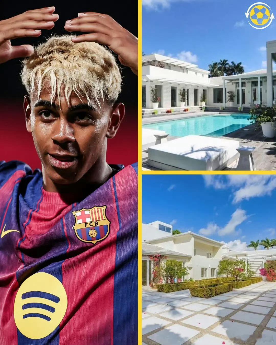 重磅:亚马尔欲斥资1100万欧元购下皮克与夏奇拉旧宅!这处位于巴塞罗那顶级私密社