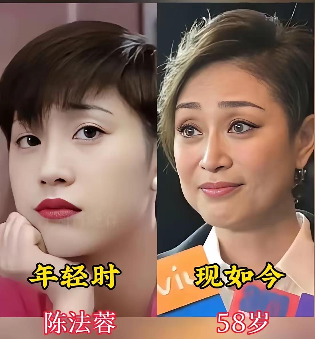 真的被50多岁的洪欣的状态给惊艳到了！年轻时候的洪欣，我也并没有觉得她有多美，但
